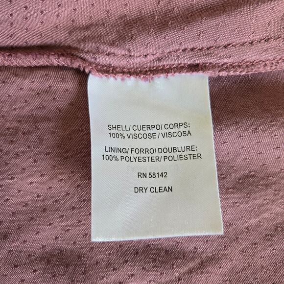 Gal Meets Glam Collection Genevieve Dress Maxi Pleated Mauve Silky Women 8 - Picture 13 of 14